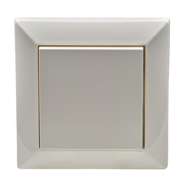 15155 - White Gloss Kinetic Single Switch for Casambi - Two Scenes